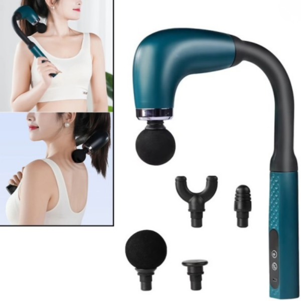 Професионален уред за възстановяване и релакс на тялото Fascial Gun Massage 2