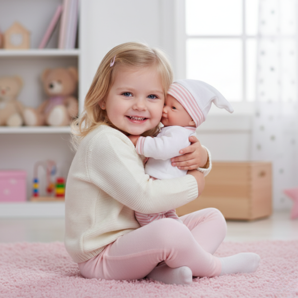 Реалистично бебе с реални размери 48см