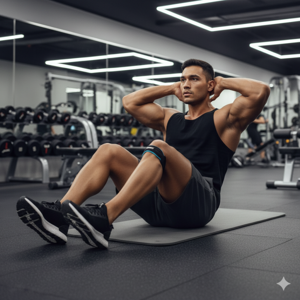 Регулируем подколенен колан Vbosi – подкрепа и защита при спорт и натоварване