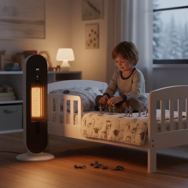 Hotvex Tower Heater – Вертикалният отоплител, който стопля дома ти за минути, без излишен разход на ток