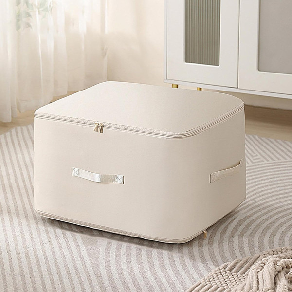 Компресионна чанта с цип за съхранение на обемни текстили Compressed Cotton Quilt Bag - повече място в гардероба