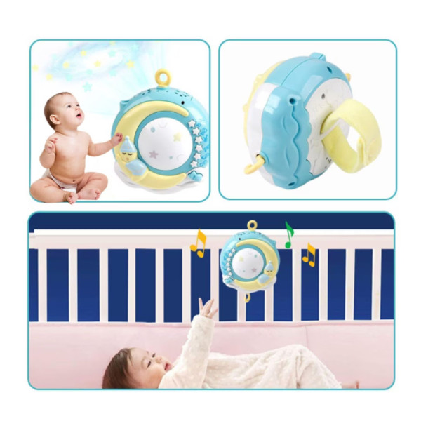 Пъстроцветна въртяща се играчка за детско легло TV700