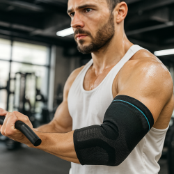 Ортопедична поддръжка за лакът VBOSI NO:7814 – комфорт, стабилност и защита при натоварване