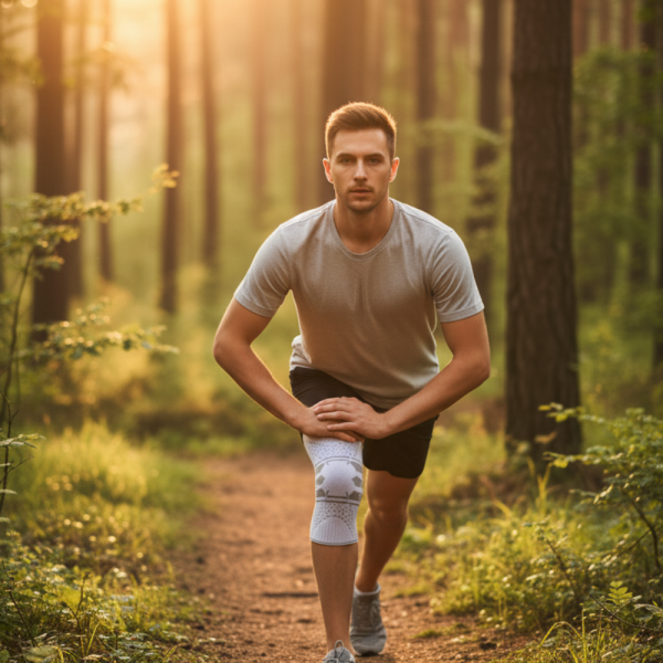 Ортопедична поддръжка за коляно VBOSI NO:7781B – стабилност, комфорт и защита при движение