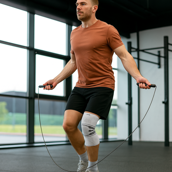 Ортопедична поддръжка за коляно VBOSI NO:7781B – стабилност, комфорт и защита при движение 1