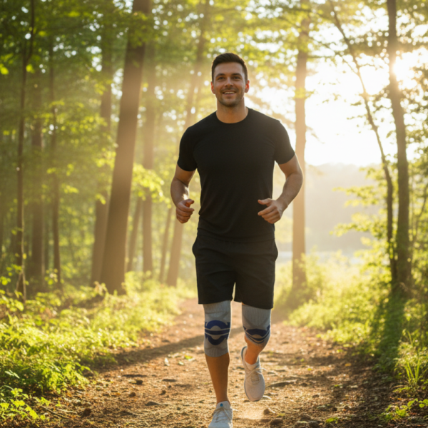 Универсална еластична наколенка Vbosi 7780B – стабилност, комфорт и защита при натоварване