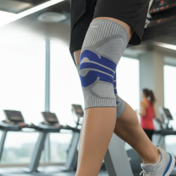 Универсална еластична наколенка Vbosi 7780B – стабилност, комфорт и защита при натоварване