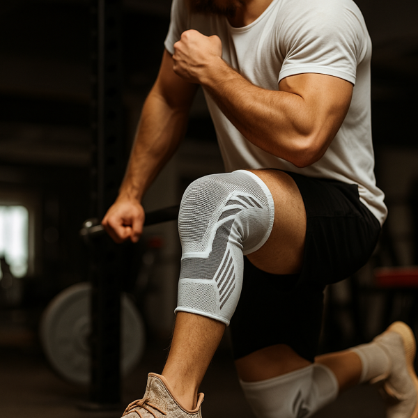 Спортна компресивна наколенка Vbosi 7783C – гъвкава защита и комфорт при движение 2