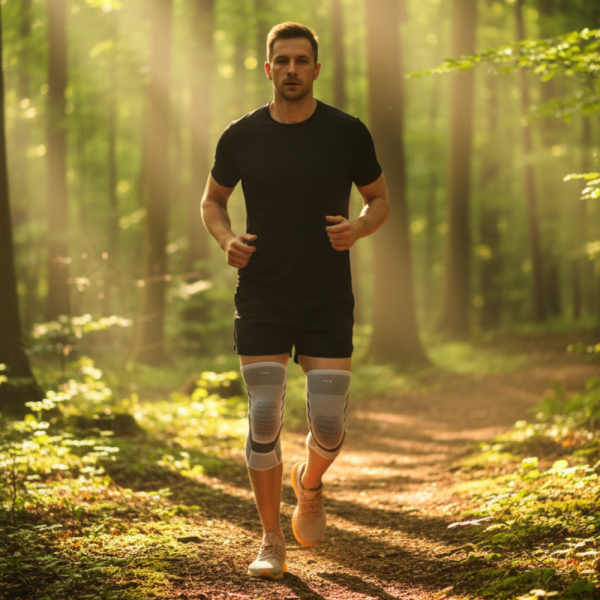 Спортна компресивна наколенка Vbosi 7783C – гъвкава защита и комфорт при движение 5