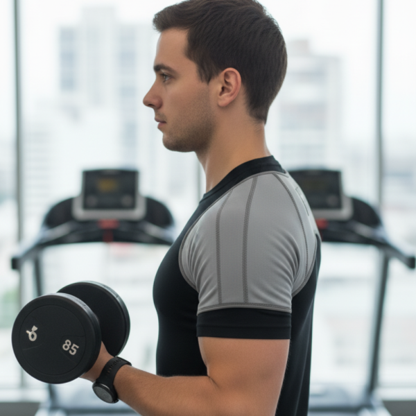 Компресивна раменна опора VBOSi 7011 – стабилност, комфорт и облекчение при болка и натоварване