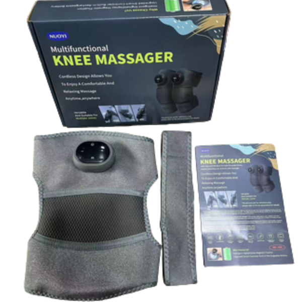 Мултифункционален масажор с топлина и вибрации | Безжично облекчение при болка и скованост 3