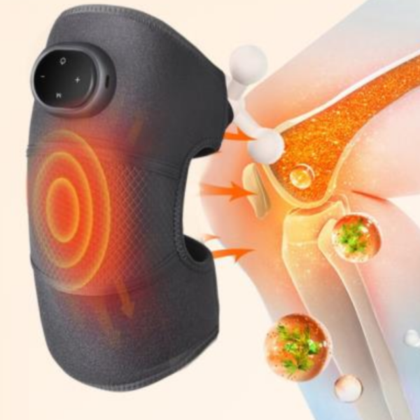 Мултифункционален масажор с топлина и вибрации | Безжично облекчение при болка и скованост 6