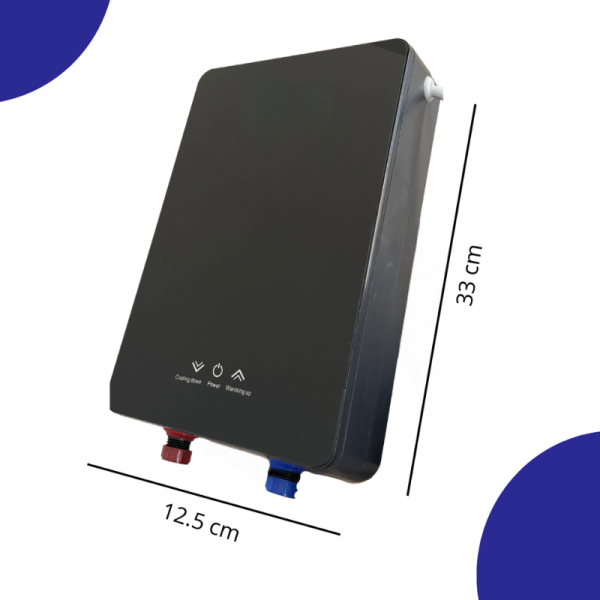 Електрически мигновен термостатичен бойлер, 5500W, 220V, IPX4