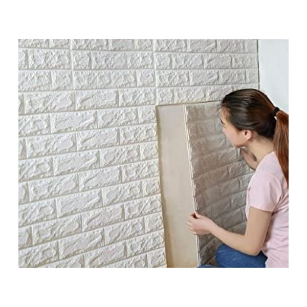 Декоративен 3D тухлен тапет за стени от PE пяна