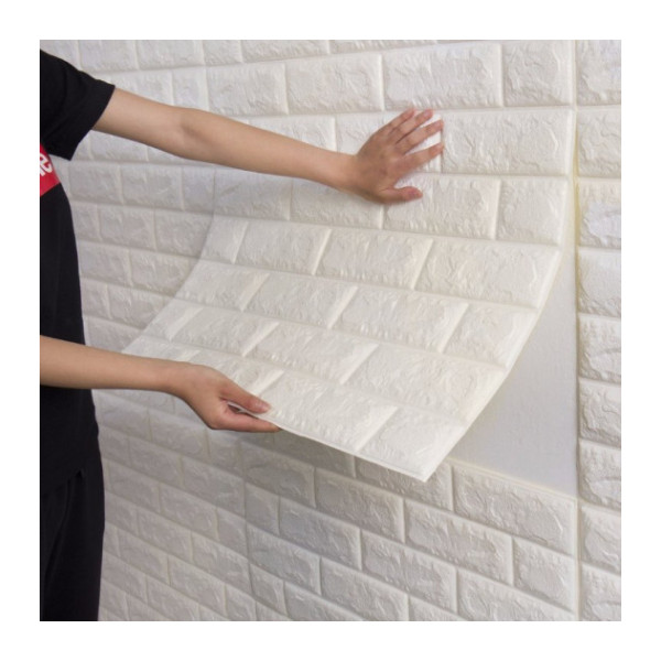 Декоративен 3D тухлен тапет за стени от PE пяна 26