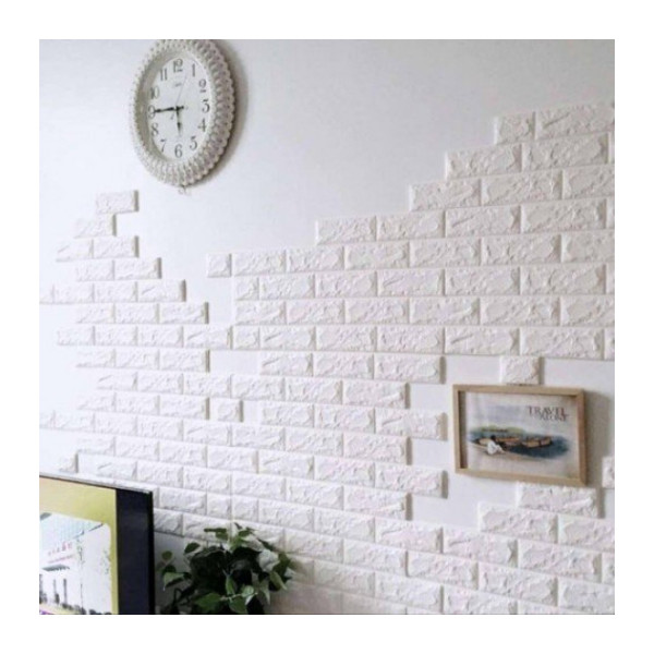 Декоративен 3D тухлен тапет за стени от PE пяна
