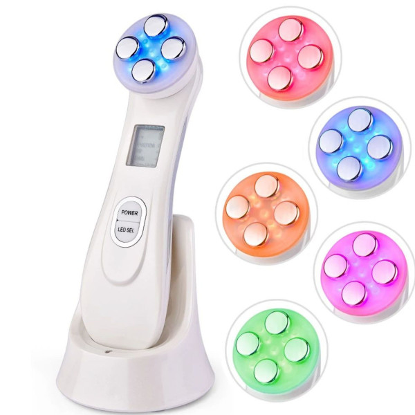 Ултразвуков масажор за лице и тяло с LED микроелектрически EMS масаж TV649 7