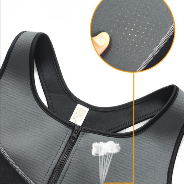 Оформящо спортно облекло за мъже със сауна ефект