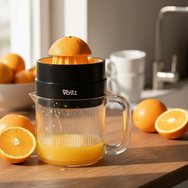 Електрическа цитрус преса 1.2L Oliver Voltz OV51164A – идеална за бързо приготвяне на пресен сок