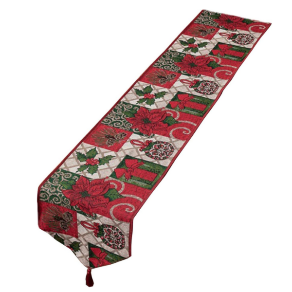 Коледна покривка за маса - идеалната празнична декорация 5