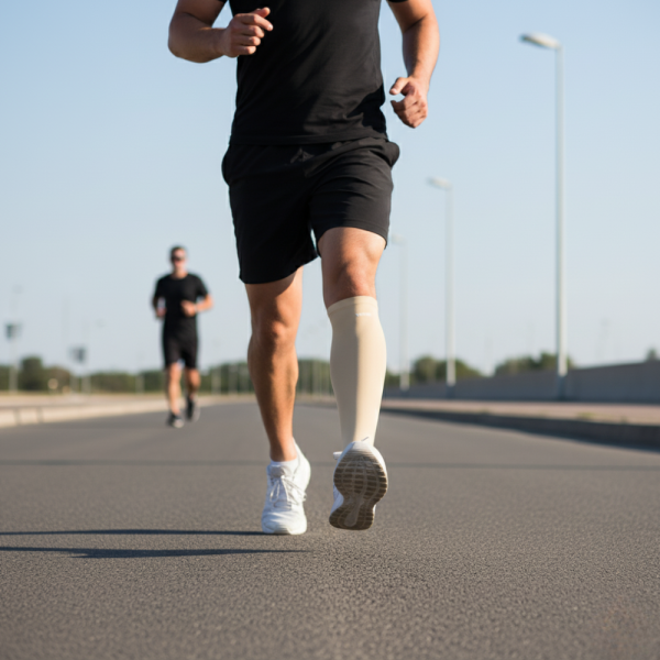 Еластичен поддържащ чорап VBOSI – Облекчение при тежест и подуване
