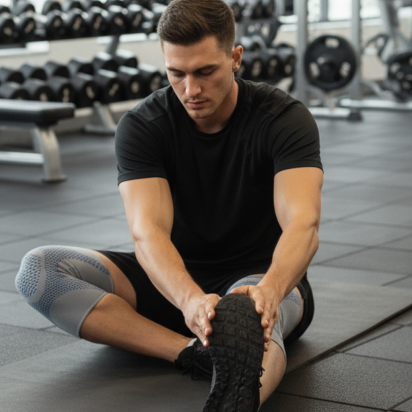 Професионална удължена наколенка JINGBA – Повече опора, по-малко болка