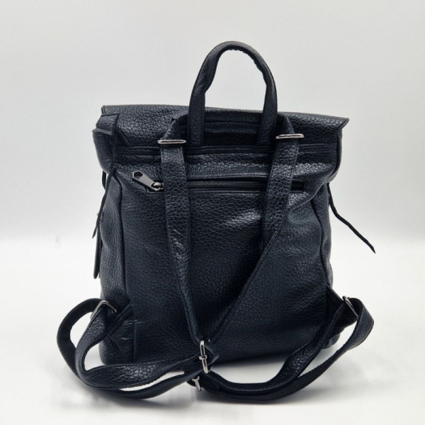 Дамска раница от еко кожа с ресни – бохо стил, удобство и обем (36×30×16 см) 14