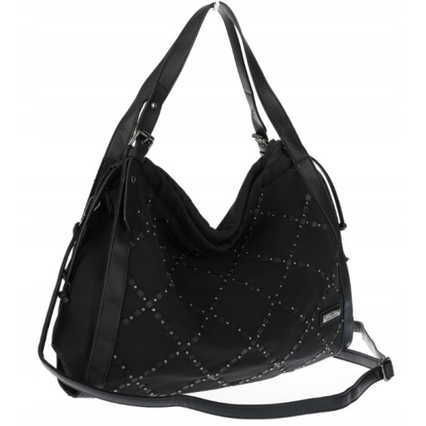 Велурена дамска чанта с декоративни кожени ленти и метални капси – елегантен бохо дизайн 3