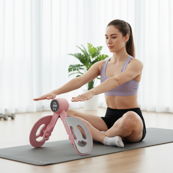 Дамски тренажор за домашен фитнес с LCD дисплей