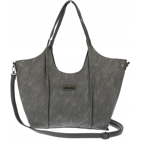 Дамска чанта от еко велур и кожа – елегантен и практичен модел (бордо) 9