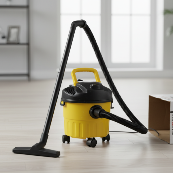 Мощна прахосмукачка за сухо и мокро почистване с 10L контейнер 3201