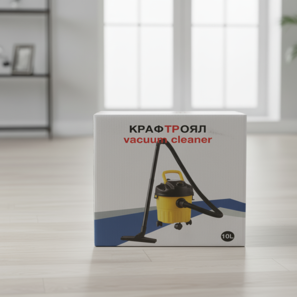 Мощна прахосмукачка за сухо и мокро почистване с 10L контейнер 3201