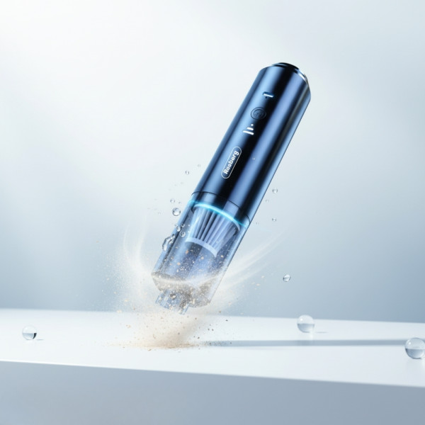 Портативна прахосмукачка 2 в 1 Rosberg R51001R, 65W 1800mAh, 0.1л., Акумулаторна 1