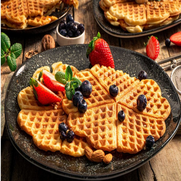 Гофретник с терморегулатор и незалепващи плочи – перфектни гофрети всеки път