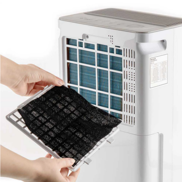 Влагоуловител Muhler MHD-10T25 – 10L/24h с йонизатор и карбонов филтър 6