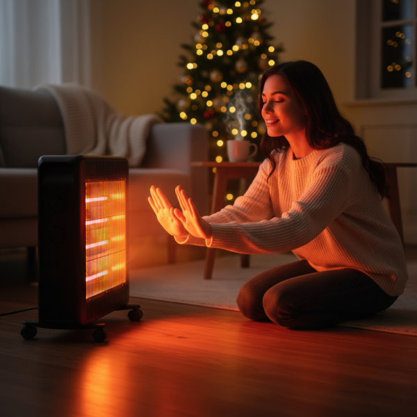 Кварцова печка Termomax TR422, 2200W с 4 реотана – бързо отопление и нисък разход