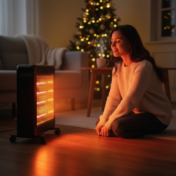 Кварцова печка Termomax TR422, 2200W с 4 реотана – бързо отопление и нисък разход