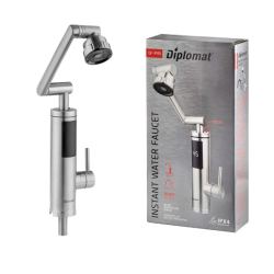 Водонагревател DIPLOMAT QF-919S, LED – моментално топла вода за секунди