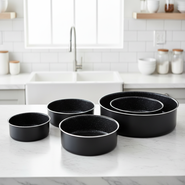 Алуминиева мраморна тава – чисто отделяне и безупречни печива всеки път 5V51222N26/ 28/ 30/ 32/ 34 5