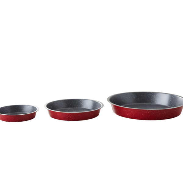 Премиум  кръгла тава с мраморно покритие – идеална за сладкиши и печени ястия 551222RR24/ 28/ 32 5