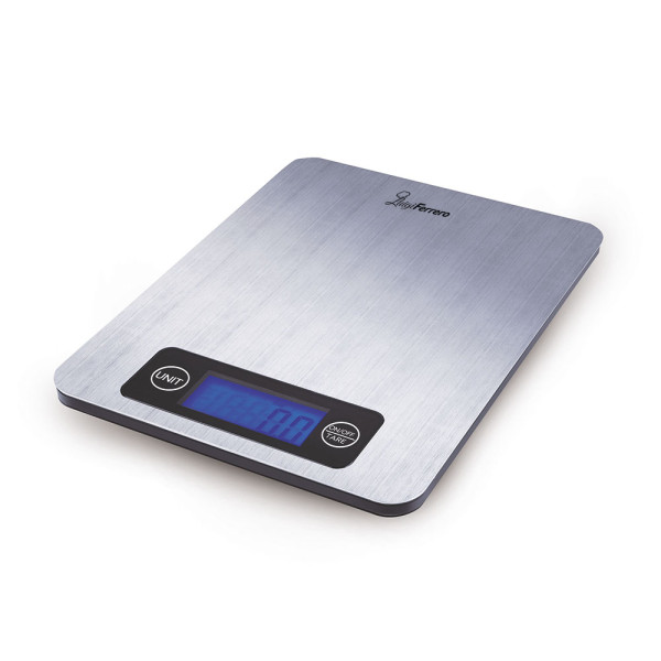 Кухненска електронна везна Luigi Ferrero Prima FR-110I – инокс платформа, 10kg, точност до 1g 1008966 5