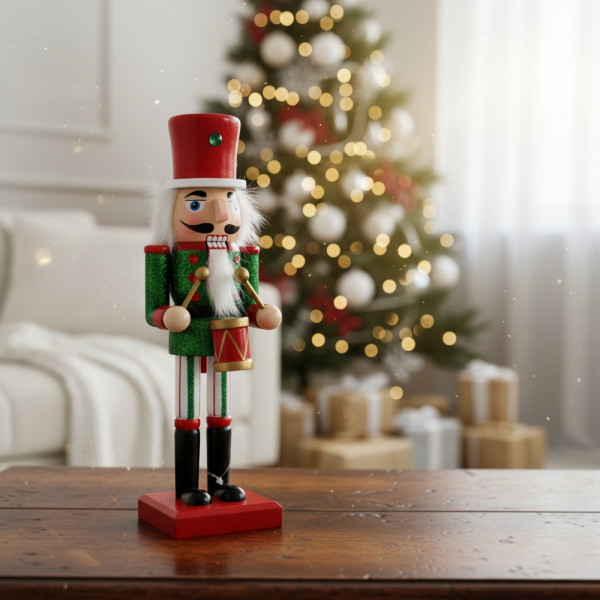 Коледна дървена фигурка Лешникотрошач – Перфектния вълшебен декор