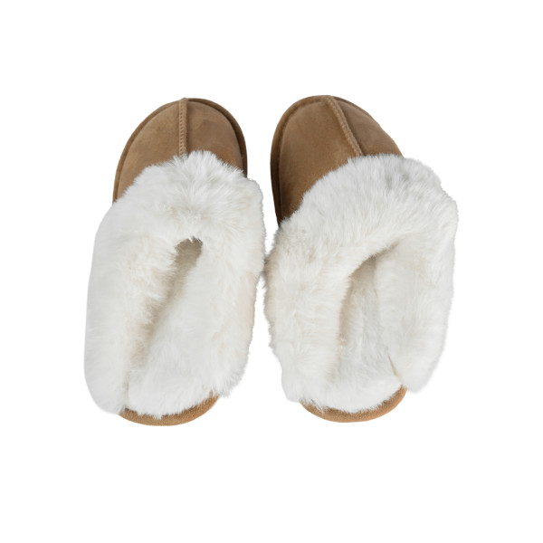 Пухкави зимни пантофи с мемори пяна и гел против умора 3