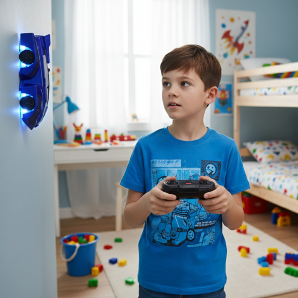 Антигравитационна каскадьорска кола – кара по стени, таван и под Stunt Car 360° 4