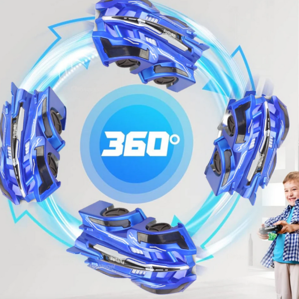 Антигравитационна каскадьорска кола – кара по стени, таван и под Stunt Car 360°