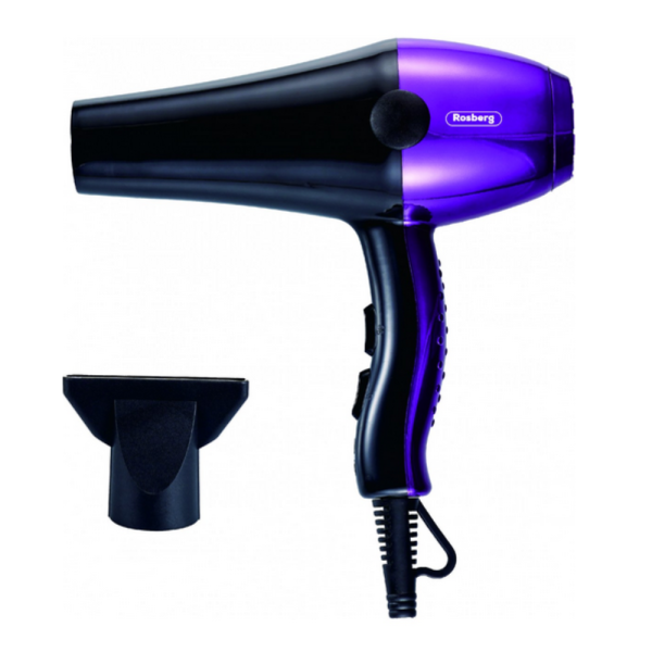 Сешоар Rosberg 2000W – Бързо сушене, прецизен контрол и надеждна защита всеки ден 55R51100SC/SP/SR