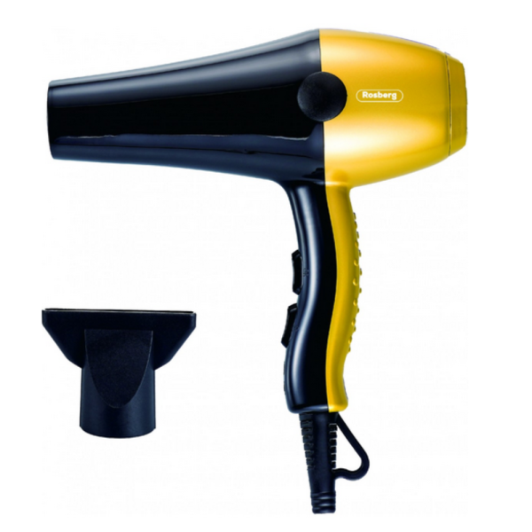 Сешоар Rosberg 2000W – Бързо сушене, прецизен контрол и надеждна защита всеки ден 55R51100SC/SP/SR