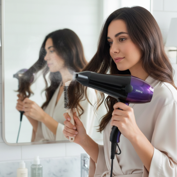 Сешоар Rosberg 2000W – Бързо сушене, прецизен контрол и надеждна защита всеки ден 55R51100SC/SP/SR 2