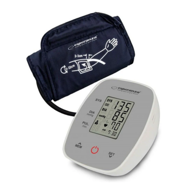Апарат за кръвно налягане Esperanza ECB007 Spirit – Точно измерване, лесно управление и спокойствие у дома 3