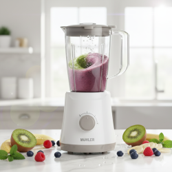 Блендер Muhler MB-355, 500W, 1.5 л, пластмасова кана